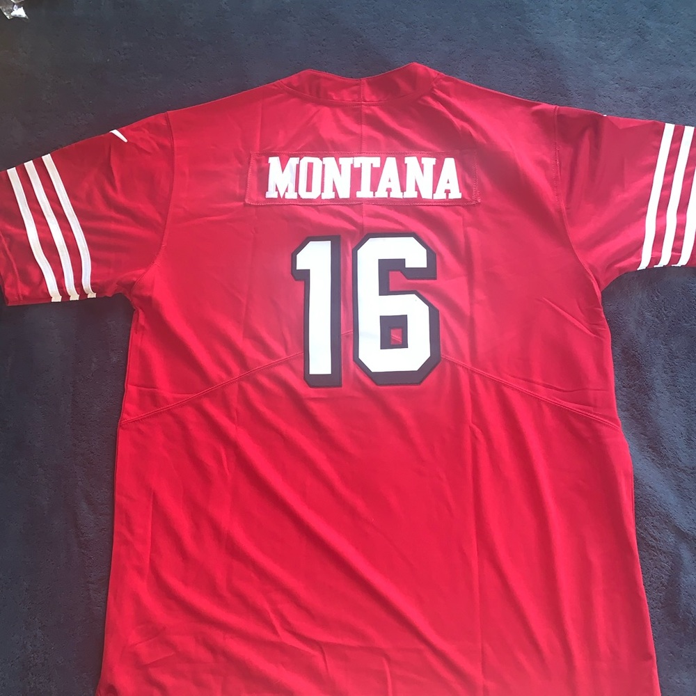 Joe Montana jersey 2xl 75$